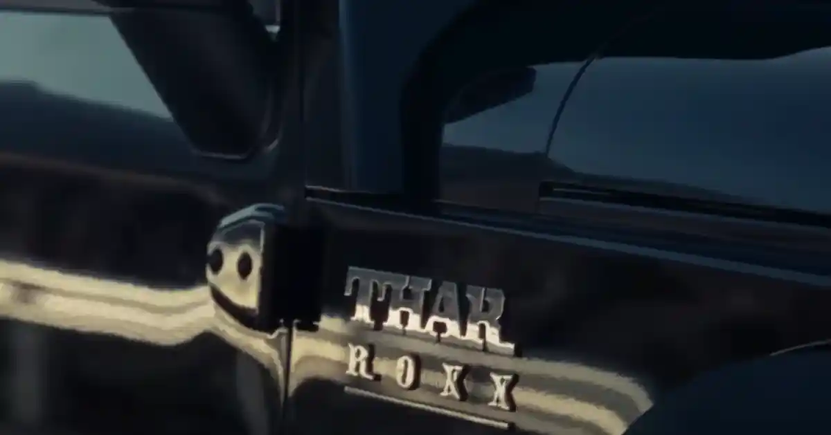 5 door mahindra thar roxx teaser