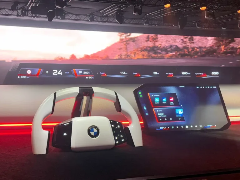 BMW idrive at CES 2025