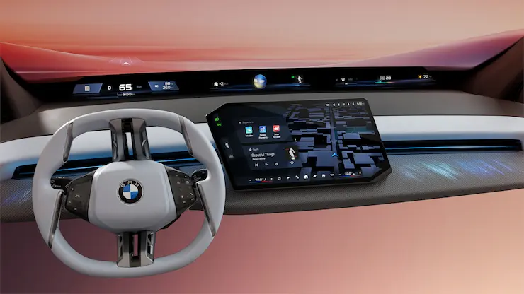 BMW’s New UI Puts Widgets On Your Windshield! 1