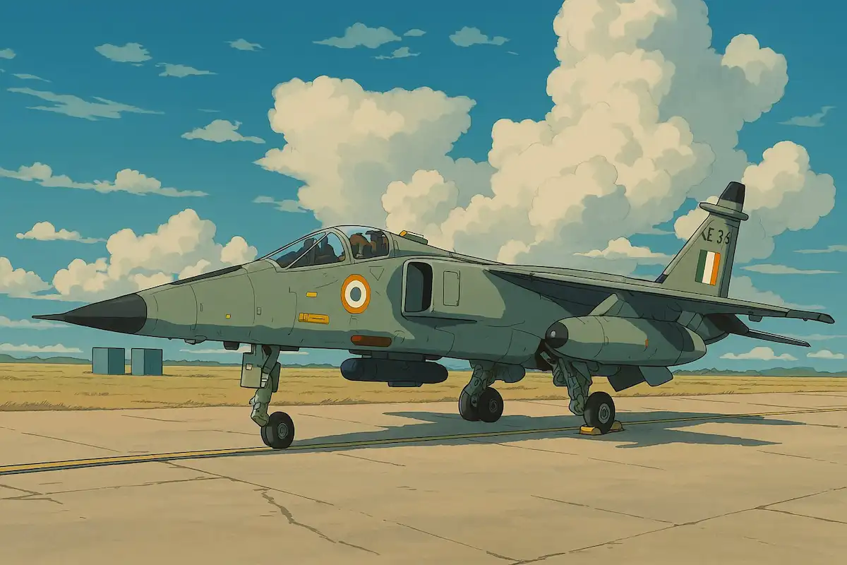 Indian Air Force Jaguar Fighter Jet Crashes Near Jamnagar; One Pilot Missing! 2