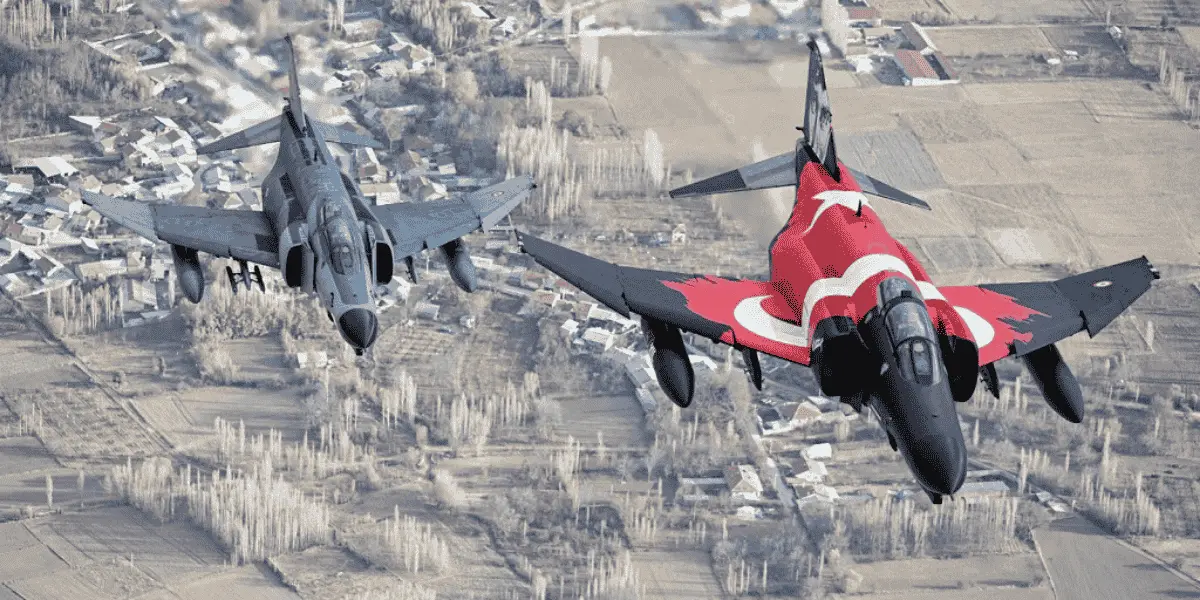 Watch Turkish Air Force F-4E Terminator 2020 Having A Close Call During Air Show Practice [Video] 2