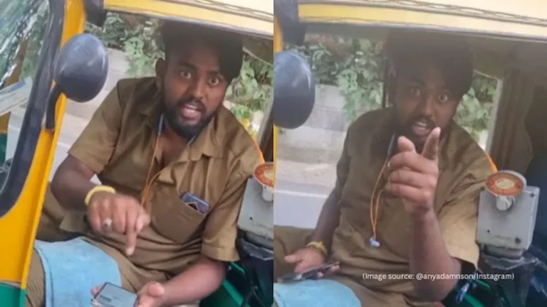 bangalore auto driver threatens woman