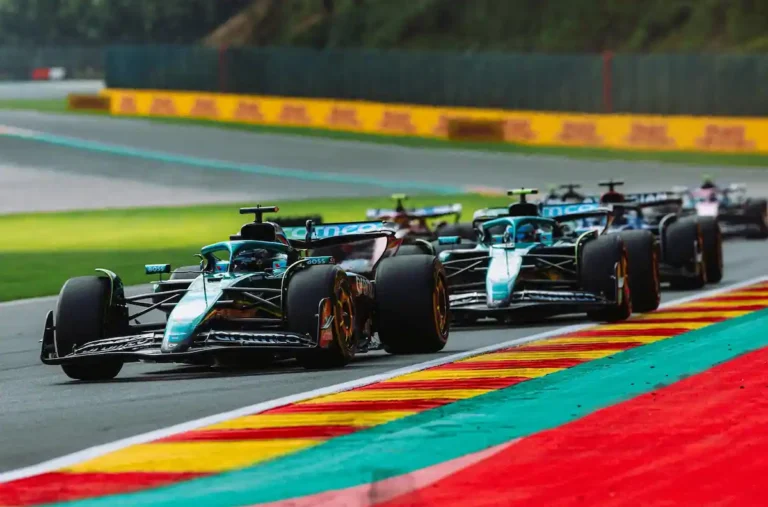 aston martin formula 1 beslgian gp qualifying performance