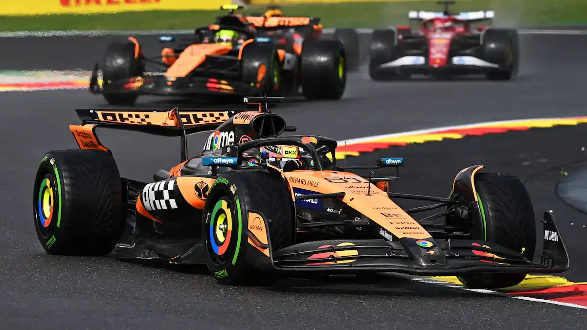 belgian gp delayed by heavy rain at spa