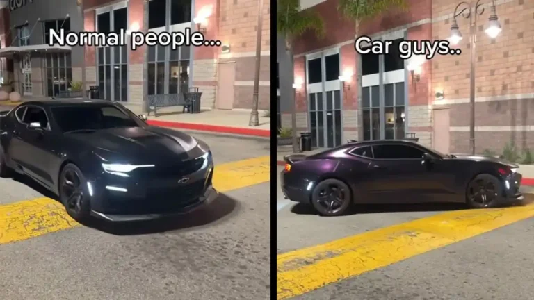 Viral Chevrolet Camaro Video Shows How To Drive Over A Speedbreaker