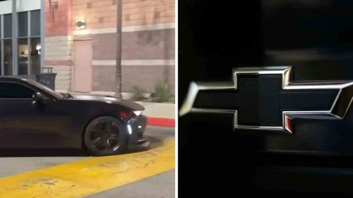 Viral Chevrolet Camaro Video Shows How To Drive Over A Speedbreaker 1