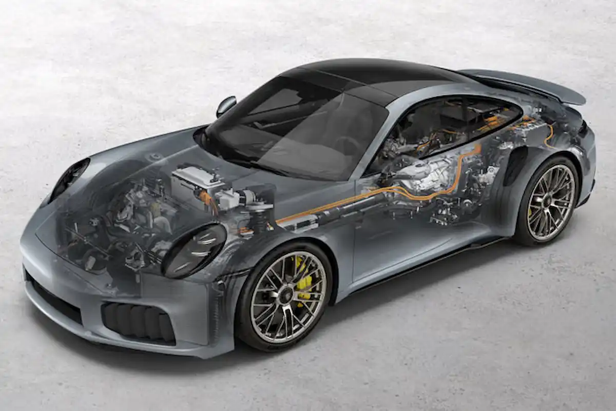 2026 Porsche 911 Turbo S (992.2) Revealed With 711hp Twin-Turbo Hybrid Engine 2