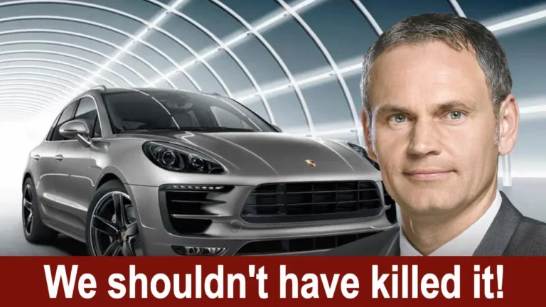 oliver blume about discontinuing petrol porsche macan