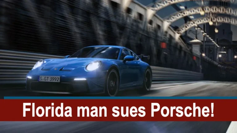 florida man sues porsche