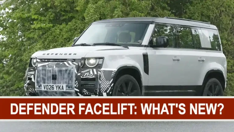 land rover defender facelift changes explained