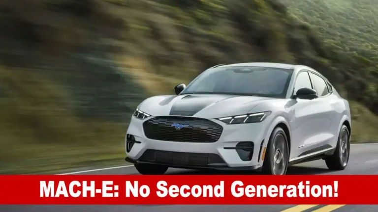 ford mach-e may not make into second generation