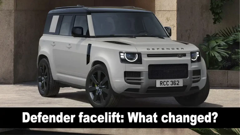 2027 land rover defender facelift changes explained
