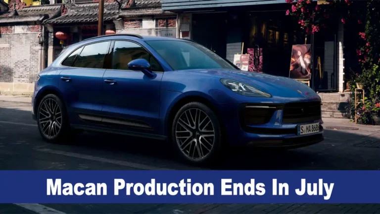 Porsche To Kill Petrol Macan This Month!