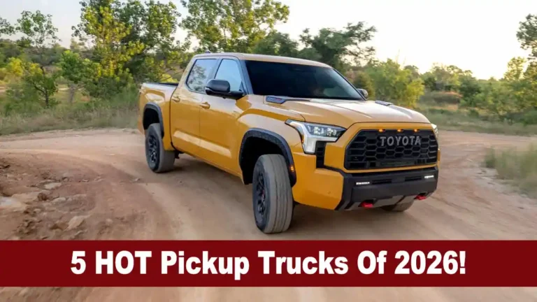 5 Pickup Trucks Shaking Up 2026