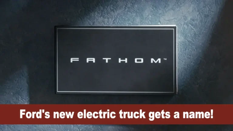 ford fathom electric pickup truck