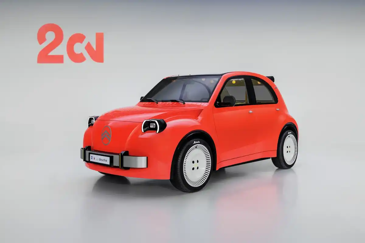 Citroën 2 CV electric concept unveiled at the 2026 Paris Motor Show