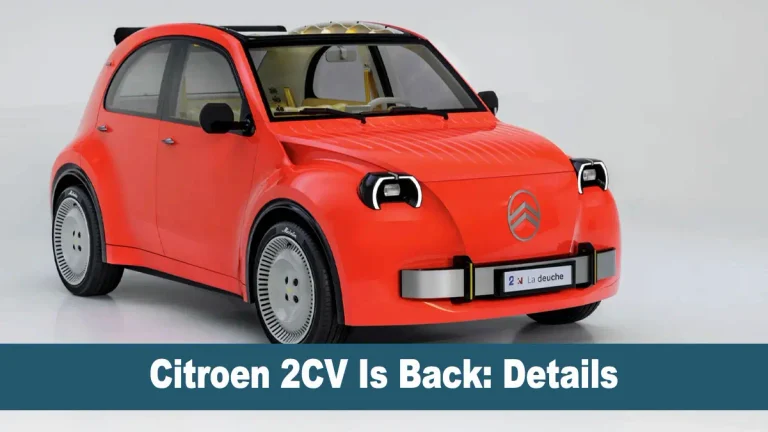 Citroën 2 CV electric concept unveiled at the 2026 Paris Motor Show