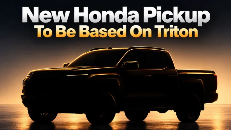 honda mitsubishi pickup truck